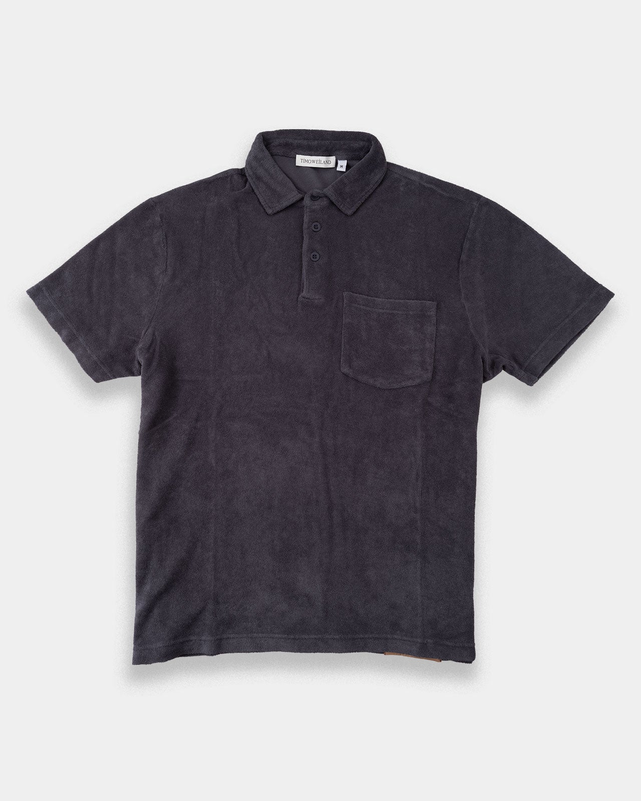 Graphite Terry Polo (Sale)