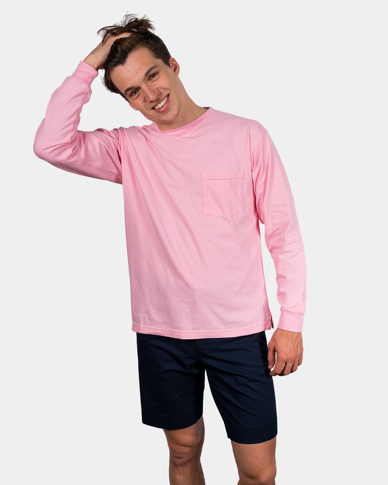 Almond Blossom Pink Long Sleeve T-shirt (Sale)