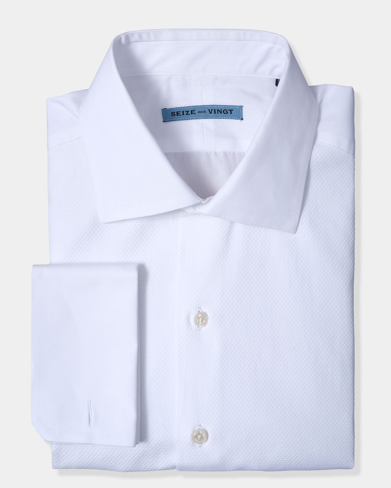 Tuxedo Shirt Piquet Front