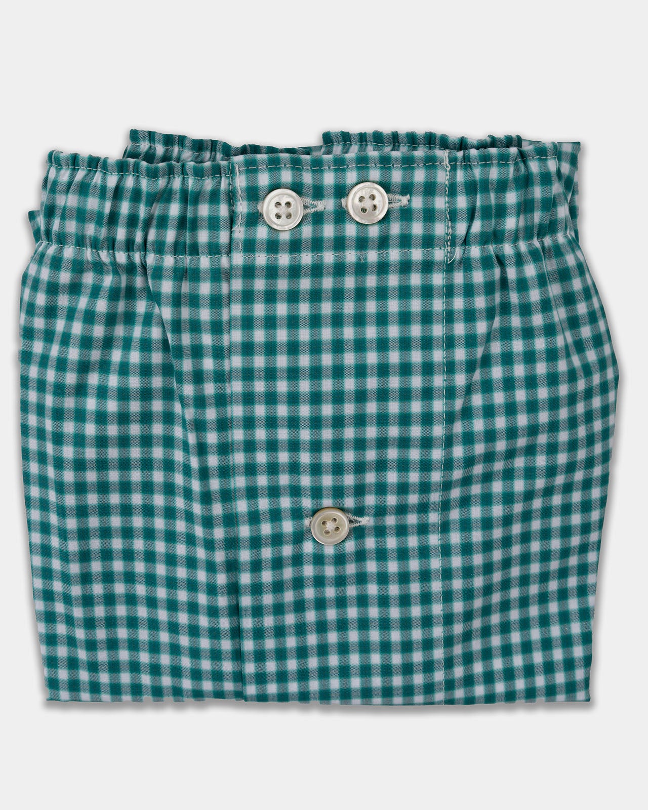 Green/White Check Boxer Shorts