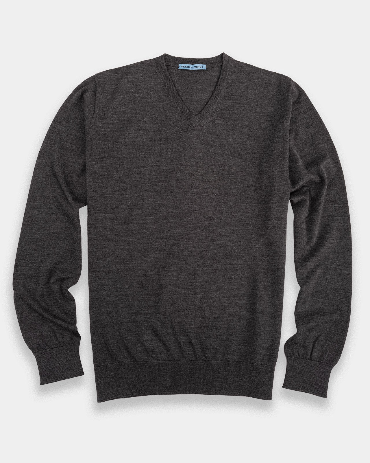 Richmond V-Neck Ultrafine Merino Sweater