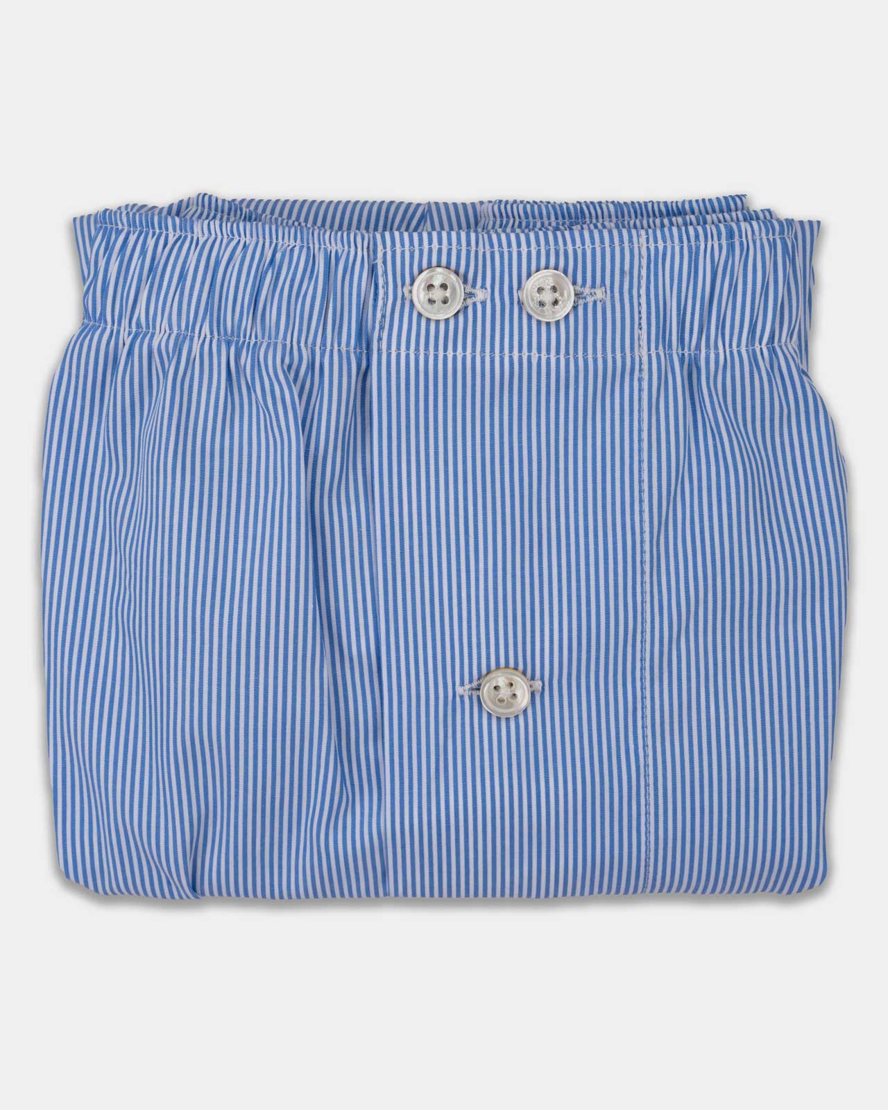 Blue/White Thin Check Boxer Shorts