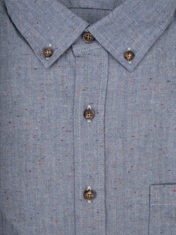 Sale Cabinet Shirt 19 donegal tweed herringbone