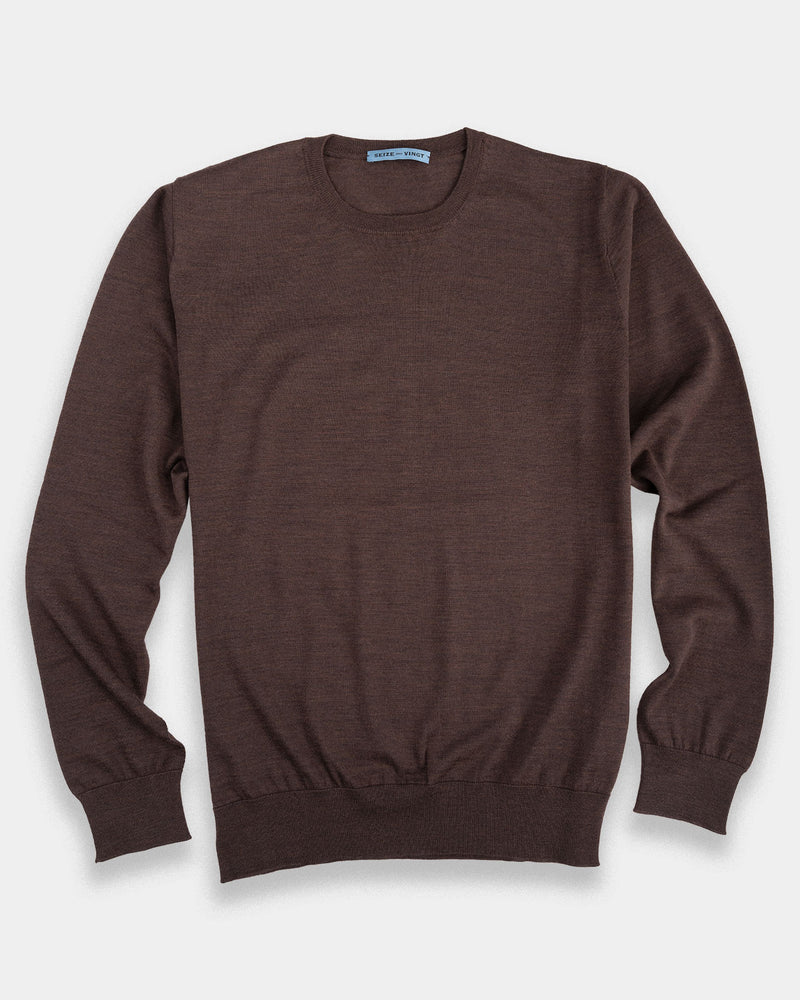 Roanoke Crewneck Ultrafine Merino Sweater