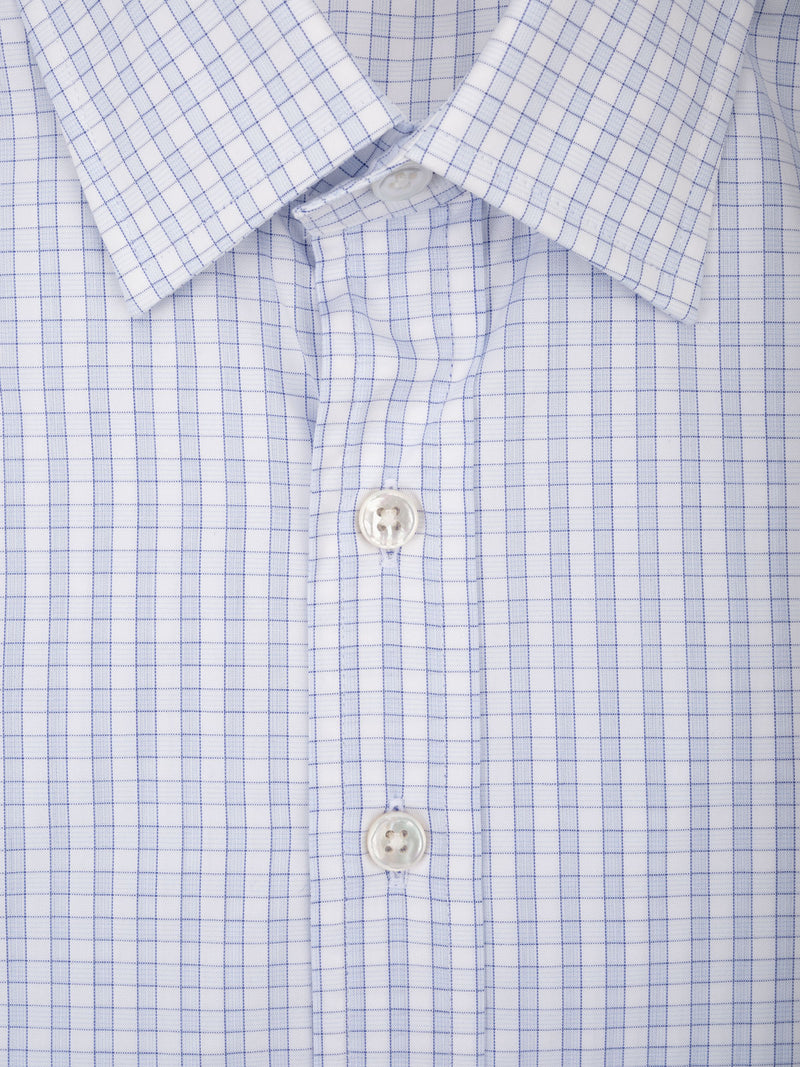 Sale Cabinet Shirt 12 blue white plaid