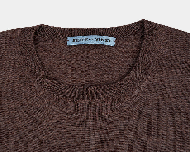 Roanoke Crewneck Ultrafine Merino Sweater