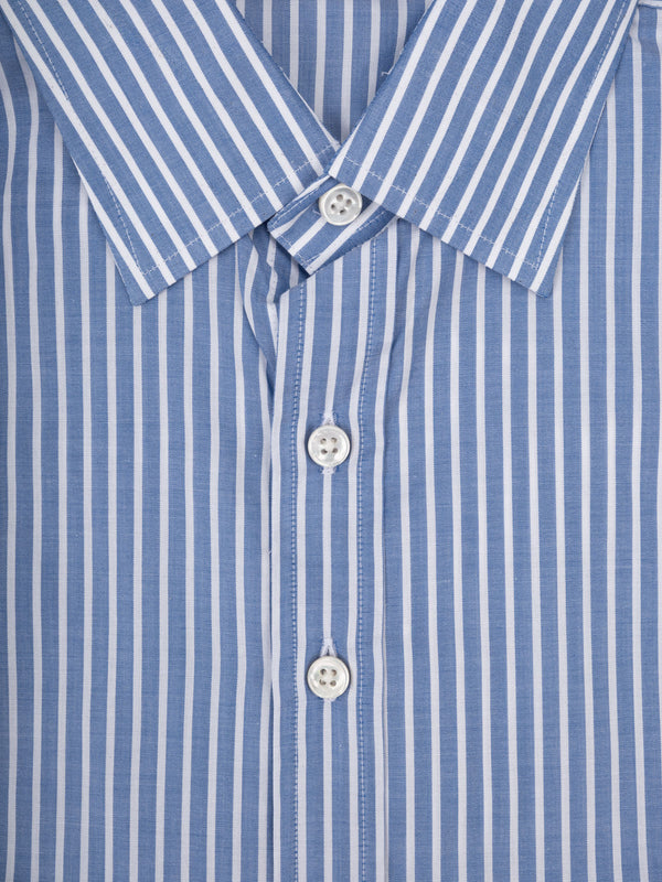 Sale Cabinet Shirt 04 blue herringbone