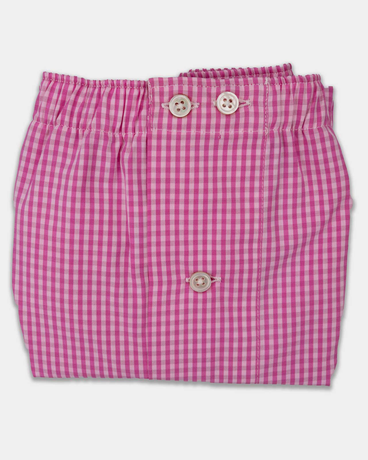 Pink/Pink Check Boxer Shorts