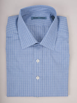 Sale Cabinet Shirt 02 blue white pane