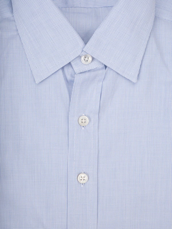 Sale Cabinet Shirt 14 light blue graph check