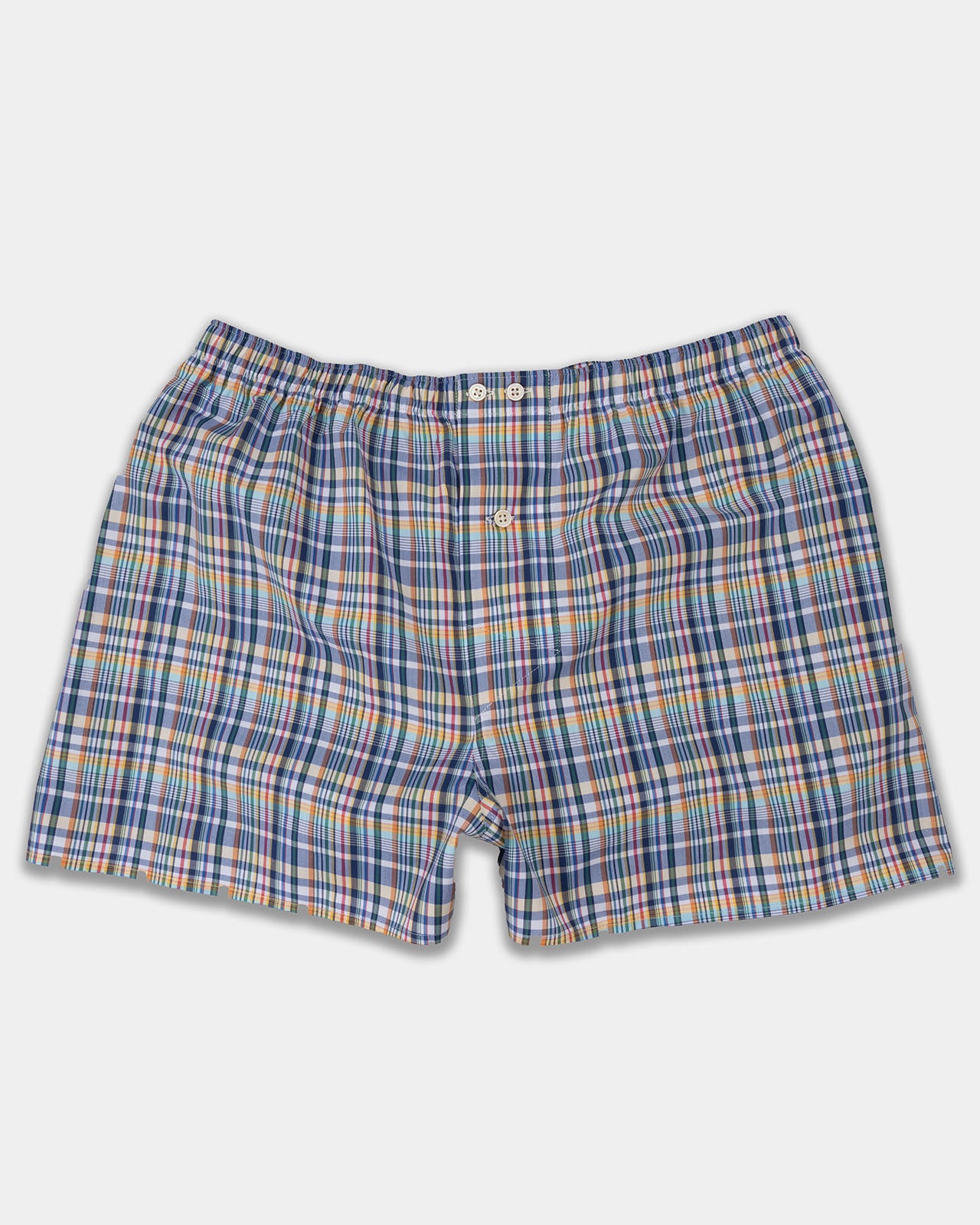 Colorful Plaid Boxer Shorts