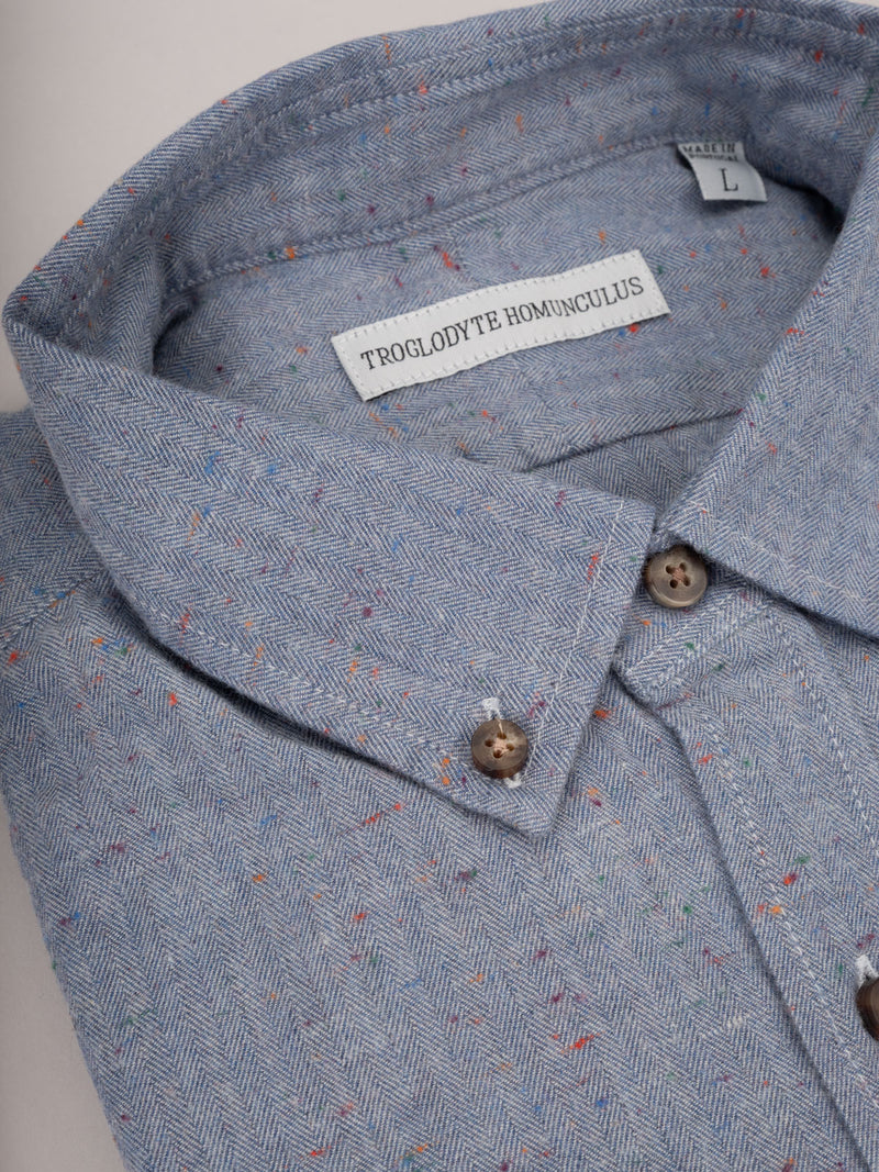 Sale Cabinet Shirt 19 donegal tweed herringbone