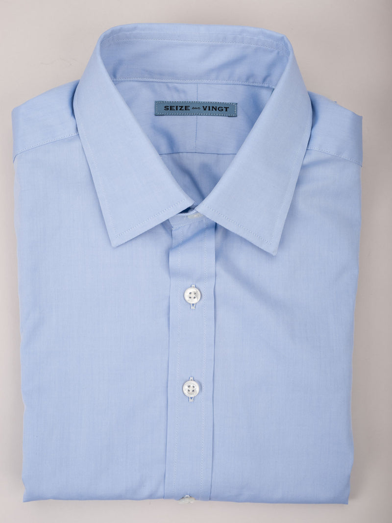 Sale Cabinet Shirt 10 blue chambray poplin