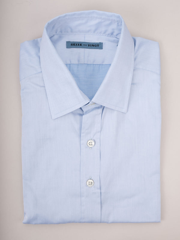 Sale Cabinet Shirt 15 light blue chambray poplin