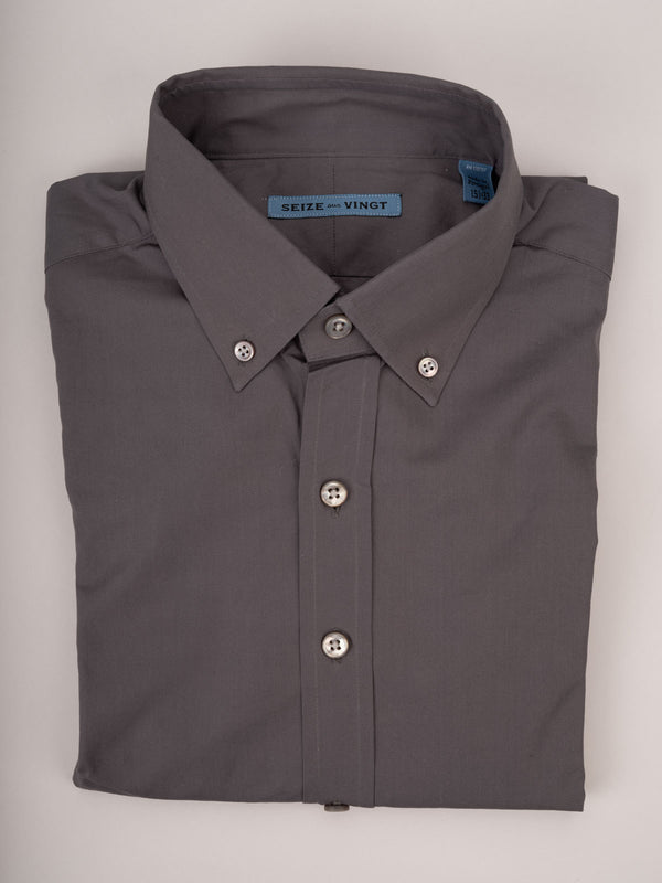 Sale Cabinet Shirt 18 dark grey poplin