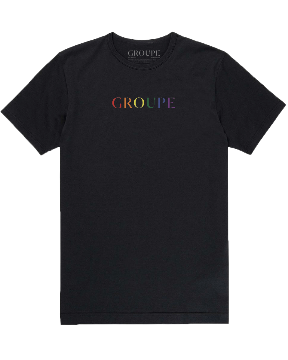 Groupe Pride Black Tee Shirt