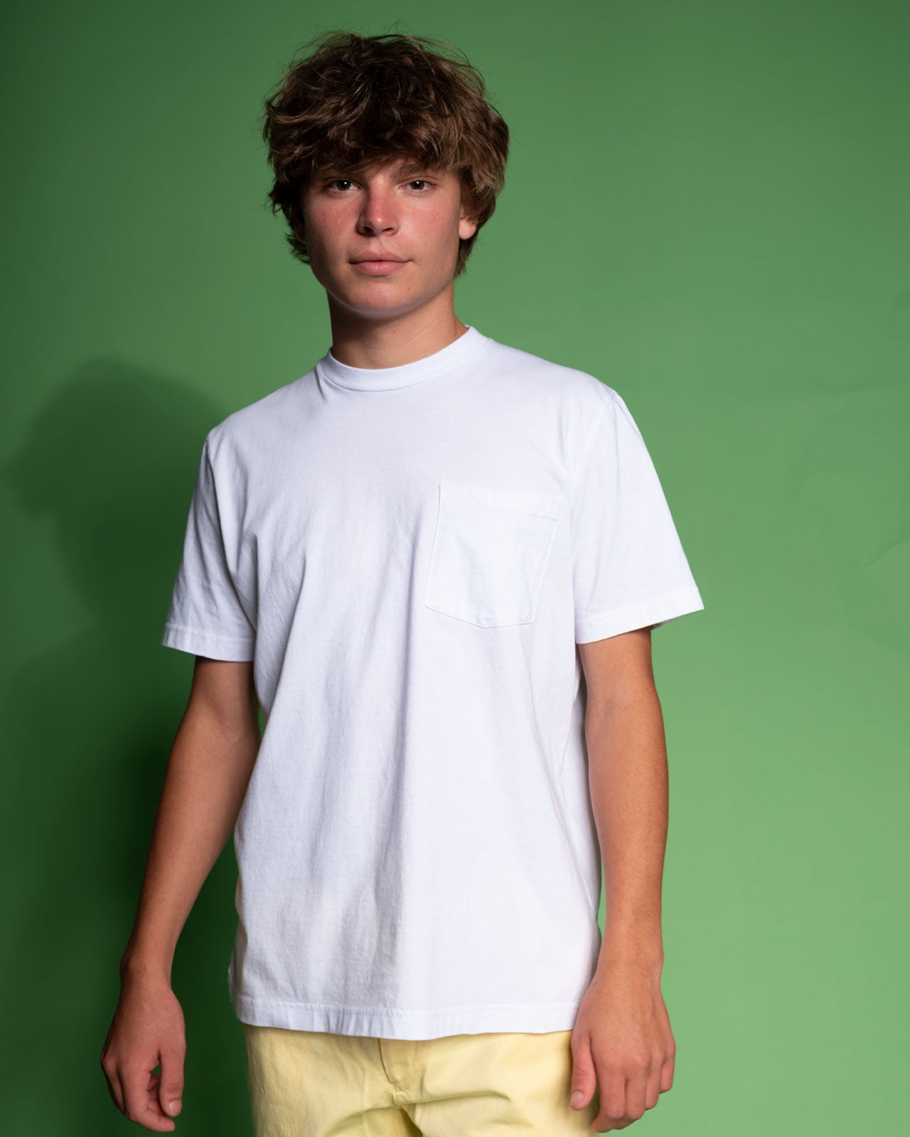 White Short Sleeve T-shirt (Sale Sizes S & XL Only)