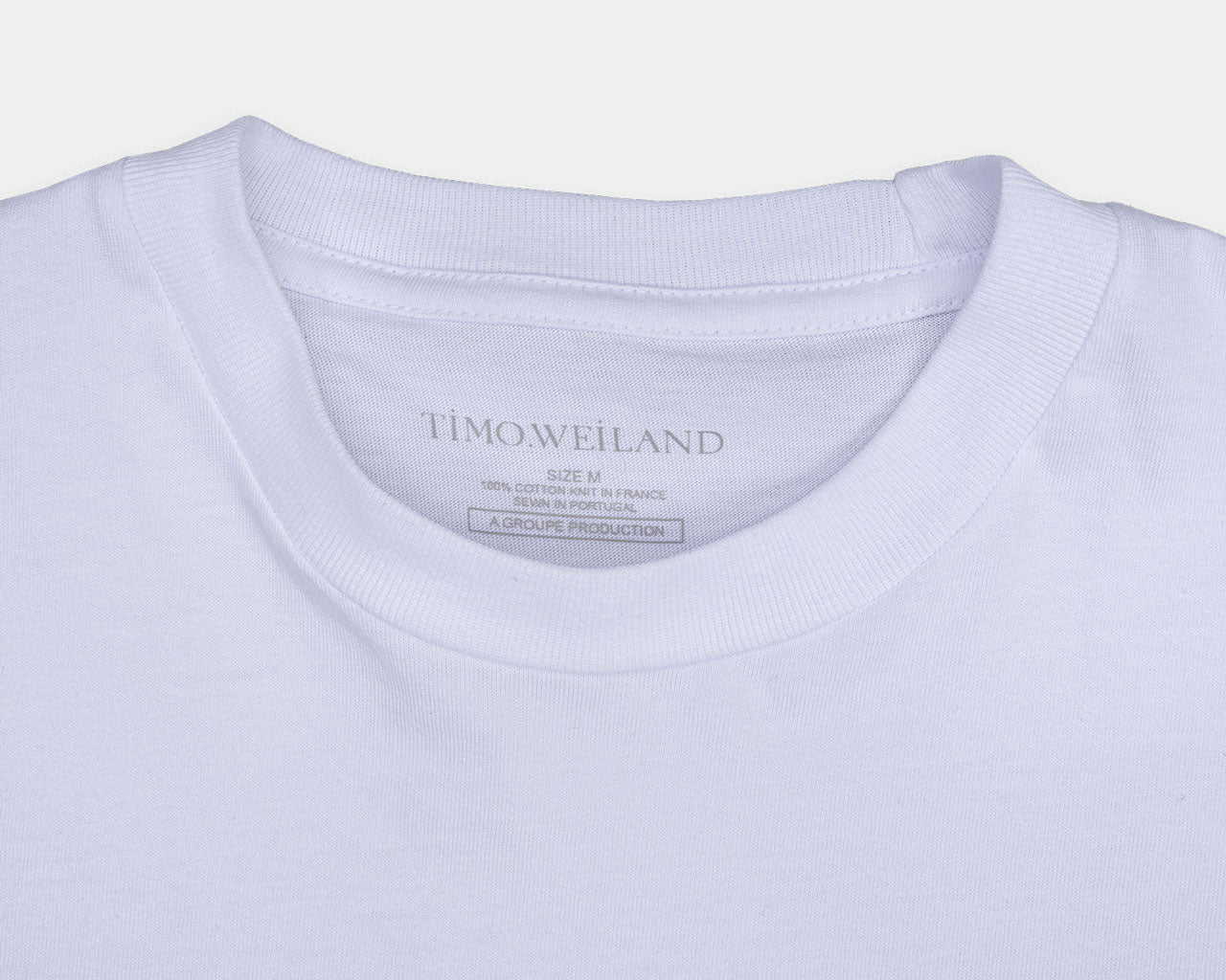 White Short Sleeve T-shirt (Sale Sizes S & XL Only)