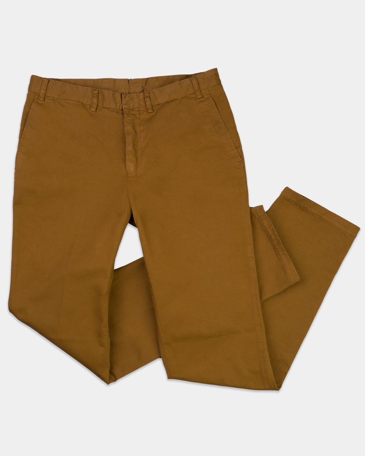 Straight Leg Monk's Robe Brown Pant