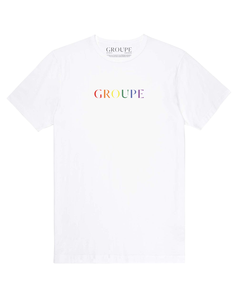 Groupe Pride White Tee Shirt